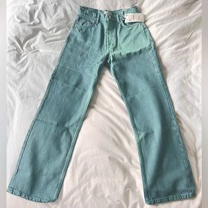 Zara Blue Jeans, High Rise, Regular Length
